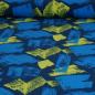 Preview: Baumwolljersey abstrakte Flächen blau grüngelb